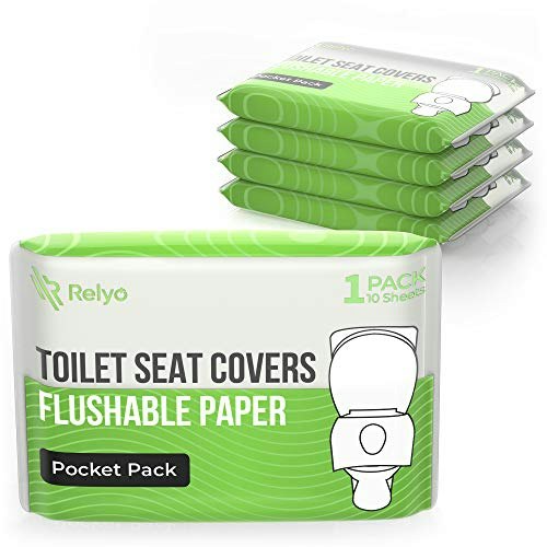 Relyo Flushable Disposable Toilet Seat Cover 50-Pack: $8.49