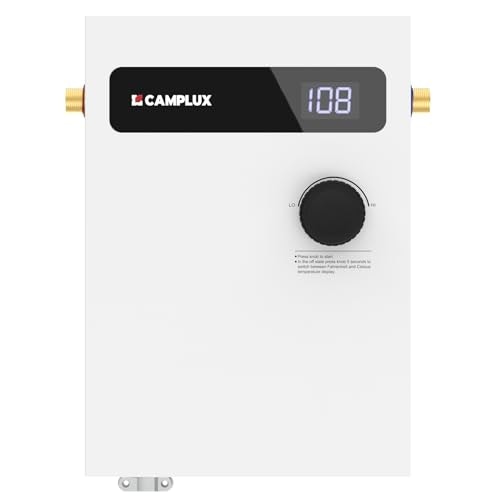 Camplux 11kW 240V Electric Tankless Water Heater: $152.99 Camplux 11kW 240V Electric Tankless Water Heater: $152.99