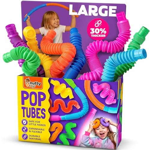 Nutty Toys Pop Tubes 4-Pack: $5.90 Nutty Toys Pop Tubes 4-Pack: $5.90