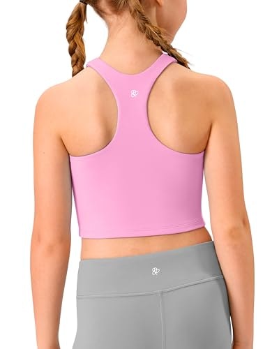 Lollgirl Girls Racerback Crop Tank Top: $11.69
