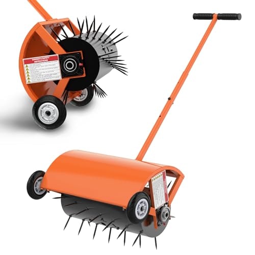Hubiiett 24-Inch Rolling Lawn Aerator: $169.99 Hubiiett 24-Inch Rolling Lawn Aerator: $169.99