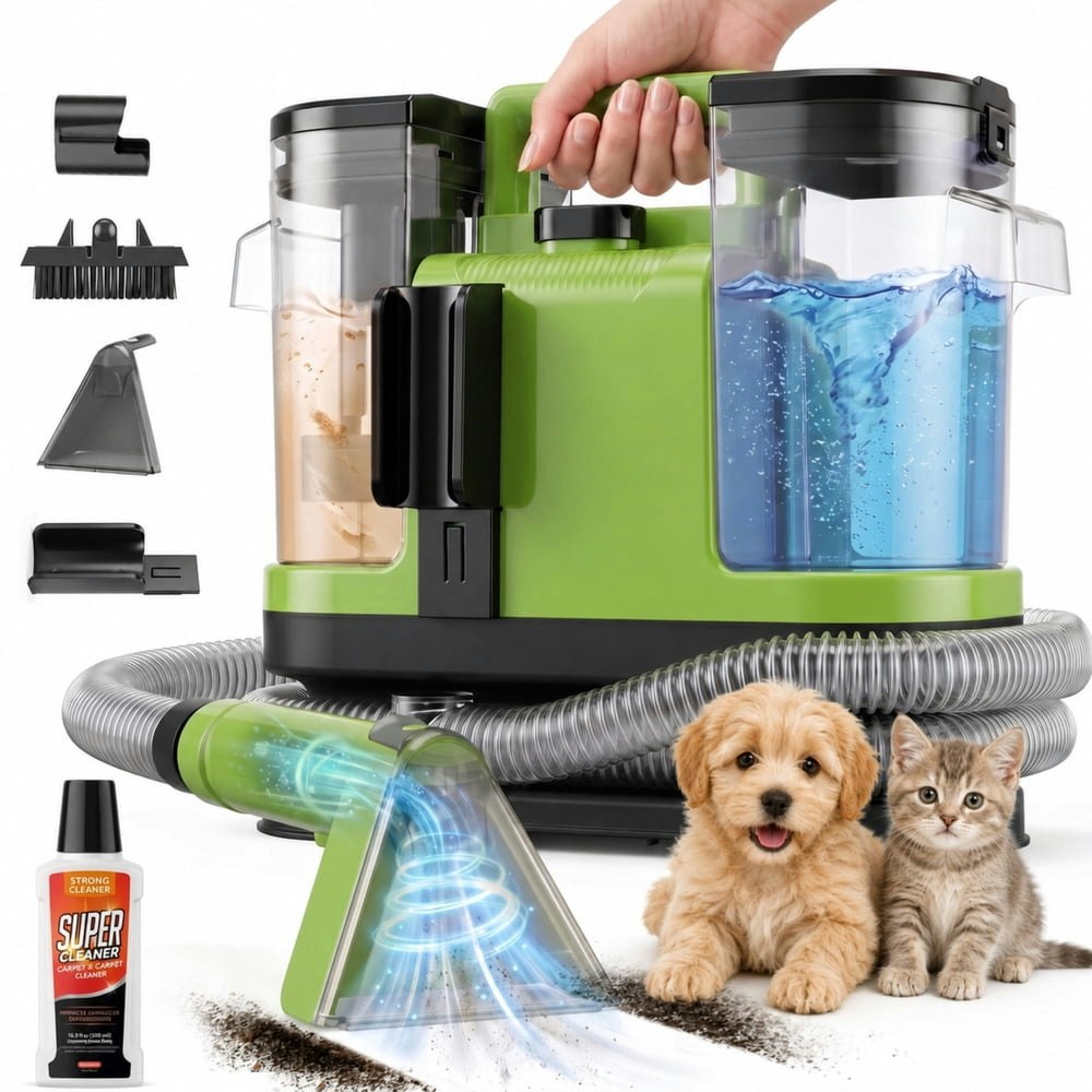 Vacfore Portable Carpet and Upholstery Spot Cleaner: $69.99 Vacfore Portable Carpet and Upholstery Spot Cleaner: $69.99