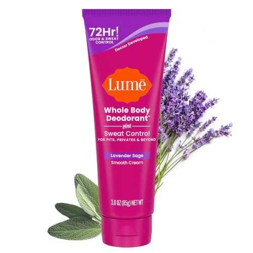 Lume Lavender Sage Whole Body Deodorant Cream 3-ounce Tube: $16.99 Lume Lavender Sage Whole Body Deodorant Cream 3-ounce Tube: $16.99