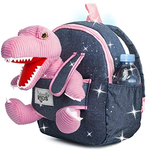 Naturally Kids Toddler Backpack with Plush Dinosaur Toy: $31.98