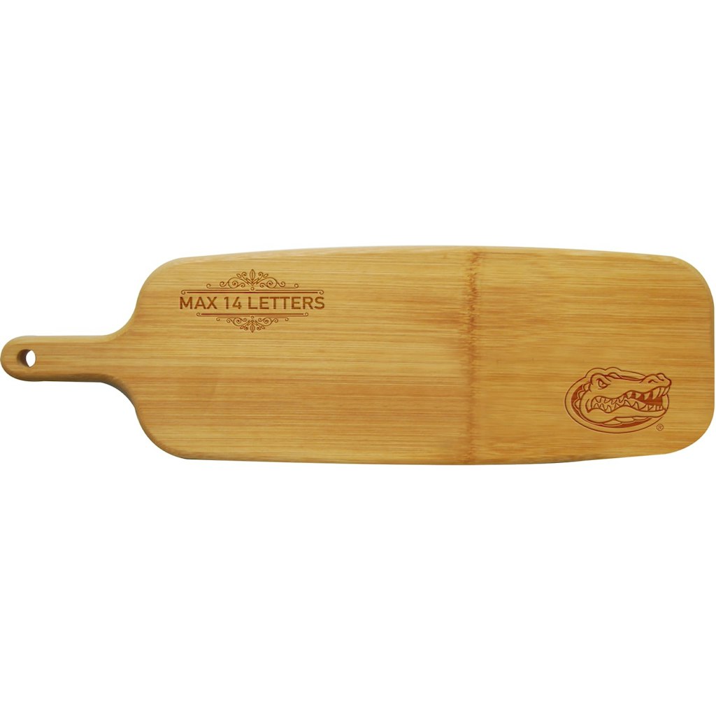 Florida Gators Personalized Bamboo Paddle Serving Board: $49.99 Florida Gators Personalized Bamboo Paddle Serving Board: $49.99