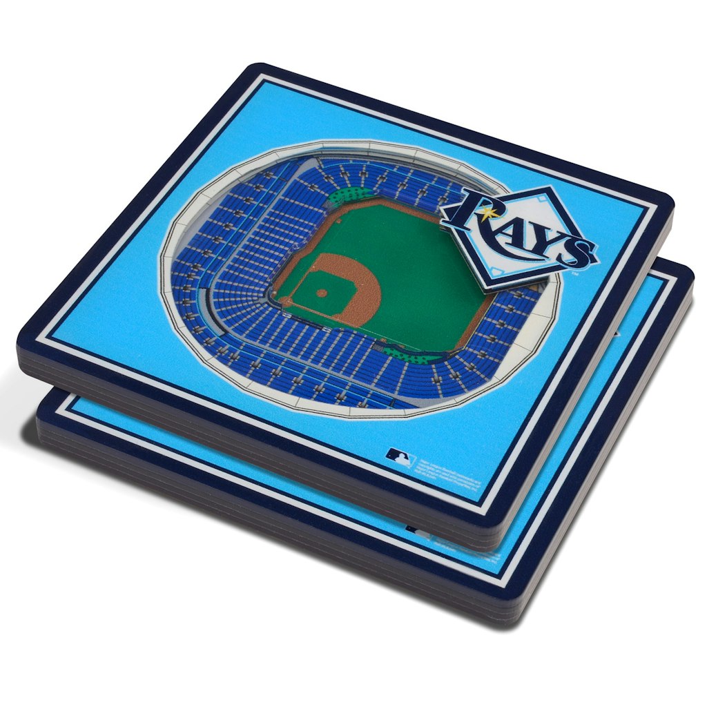 Tampa Bay Rays 3D StadiumView Coasters: $29.99 Tampa Bay Rays 3D StadiumView Coasters: $29.99