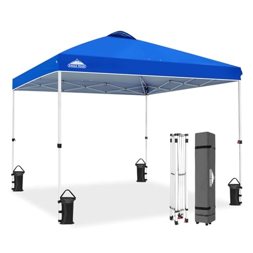 Eagle Peak 10x10-Foot Pop Up Canopy Tent: $118.14 Eagle Peak 10x10-Foot Pop Up Canopy Tent: $118.14