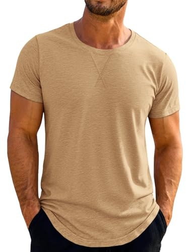 Runcati Men's Crew Neck Short Sleeve T-Shirt: $9.98 Runcati Men's Crew Neck Short Sleeve T-Shirt: $9.98