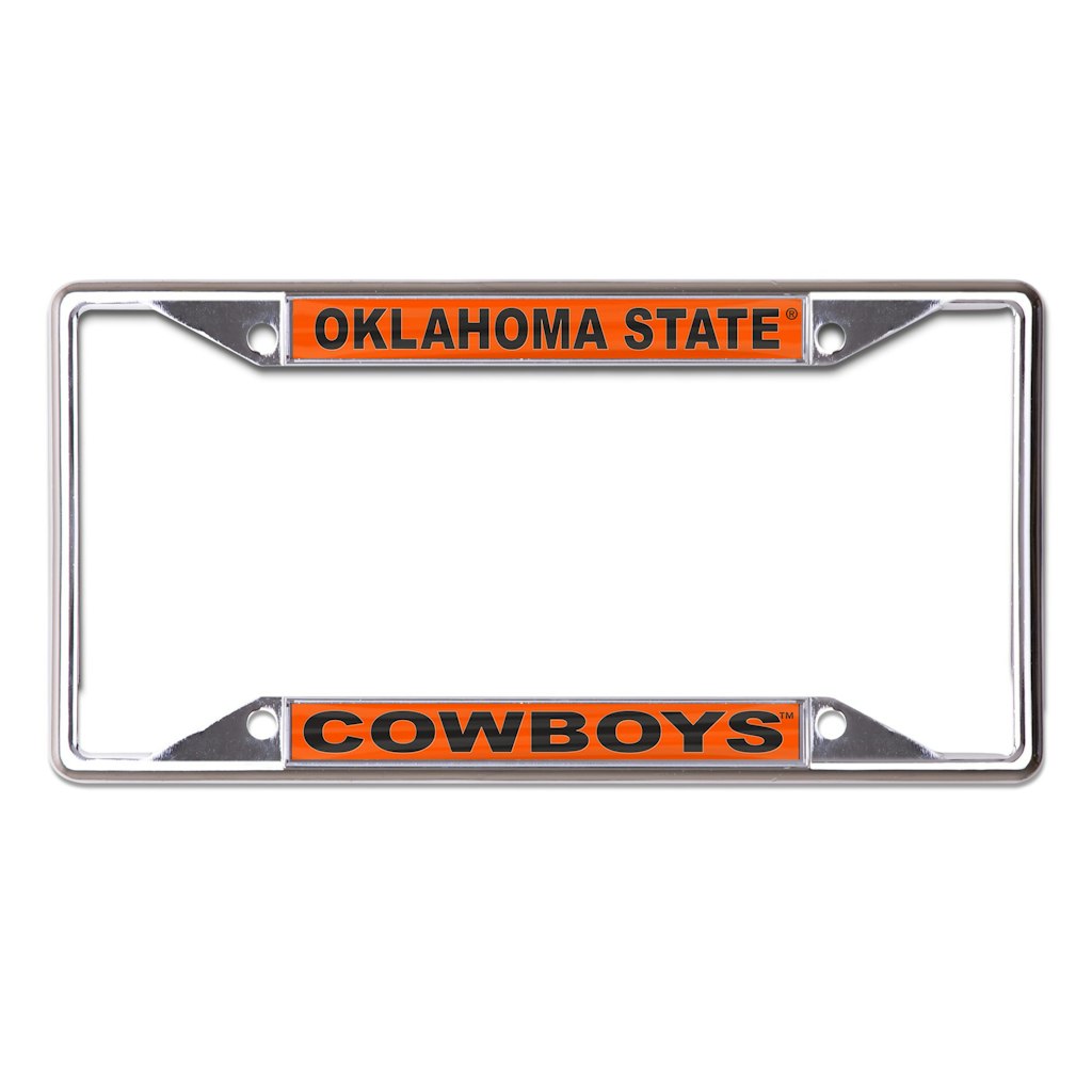 Wincraft Oklahoma State Cowboys Printed Metal License Plate Frame: $24.99 Wincraft Oklahoma State Cowboys Printed Metal License Plate Frame: $24.99