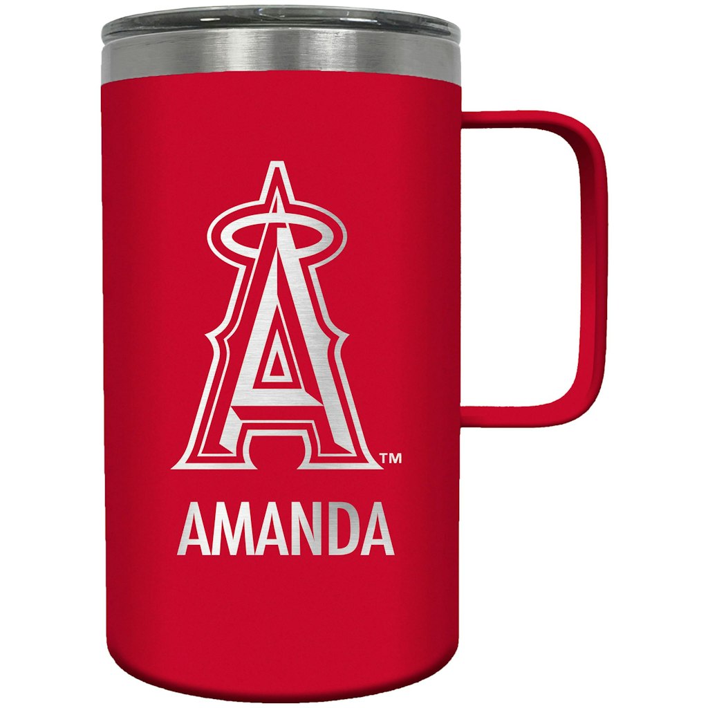 Los Angeles Angels 18-ounce Personalized Hustle Mug: $39.99 Los Angeles Angels 18-ounce Personalized Hustle Mug: $39.99