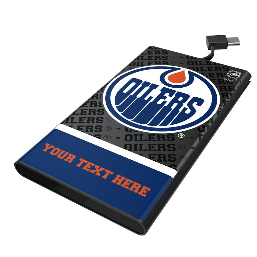 Keyscaper Edmonton Oilers 5,000mAh Powerbank: $54.99 Keyscaper Edmonton Oilers 5,000mAh Powerbank: $54.99