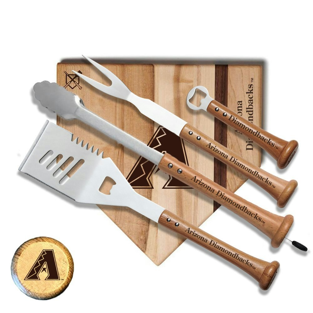 Baseball BBQ Arizona Diamondbacks 12-inch Grand Slam BBQ Tool Set: $208.99