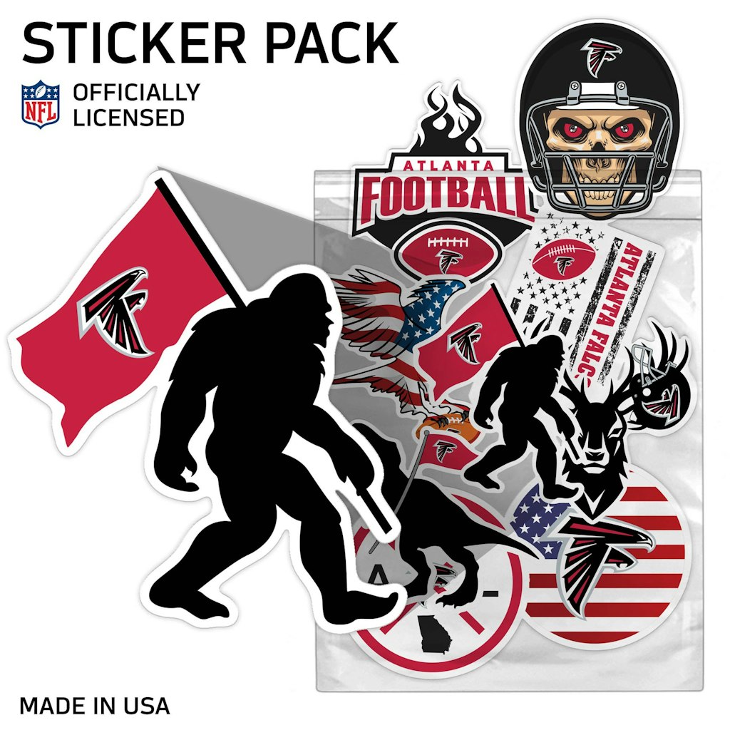 Atlanta Falcons Sticker Pack: $34.99