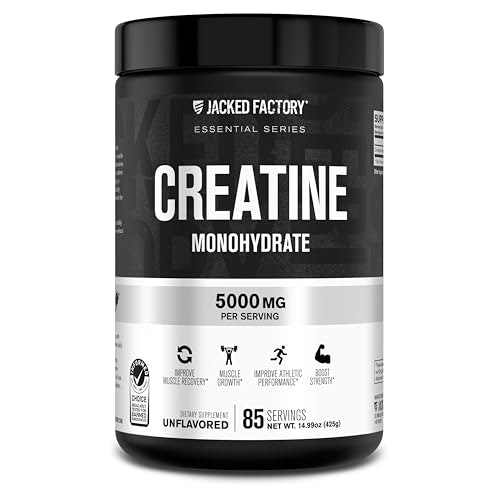 Jacked Factory 425g Micronized Creatine Monohydrate Powder: $15.98 Jacked Factory 425g Micronized Creatine Monohydrate Powder: $15.98