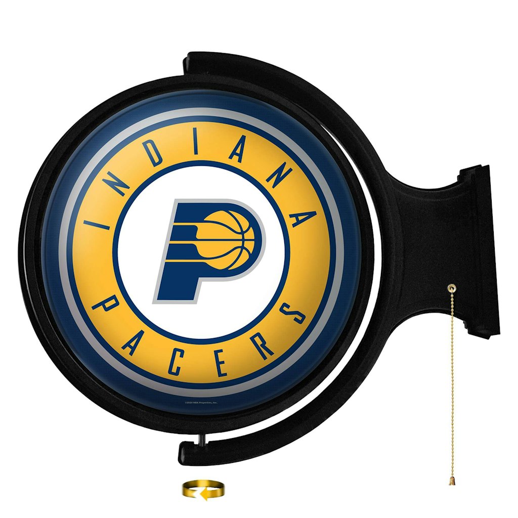 Indiana Pacers 21" x 23" Rotating Lighted Wall Sign: $339.99 Indiana Pacers 21" x 23" Rotating Lighted Wall Sign: $339.99