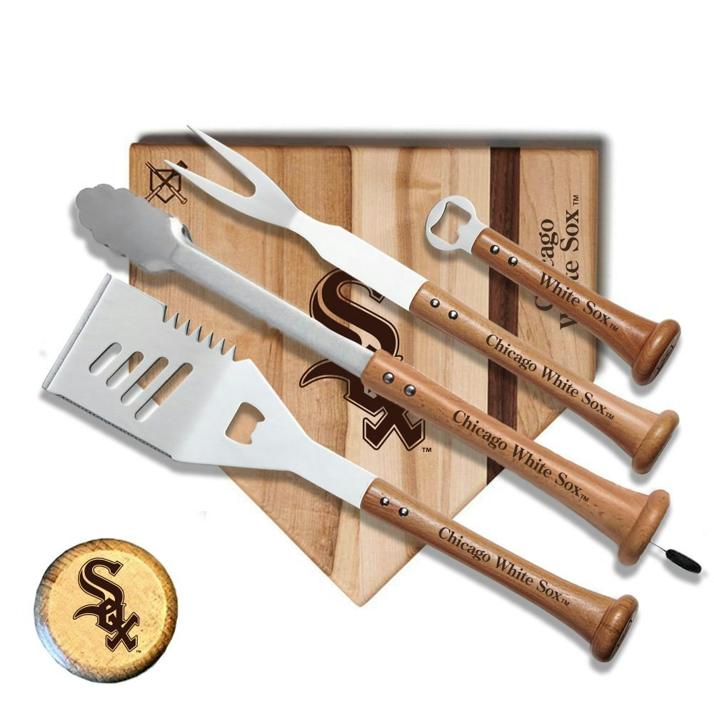 Baseball BBQ Chicago White Sox 12-inch Grand Slam Grill Set: $208.99
