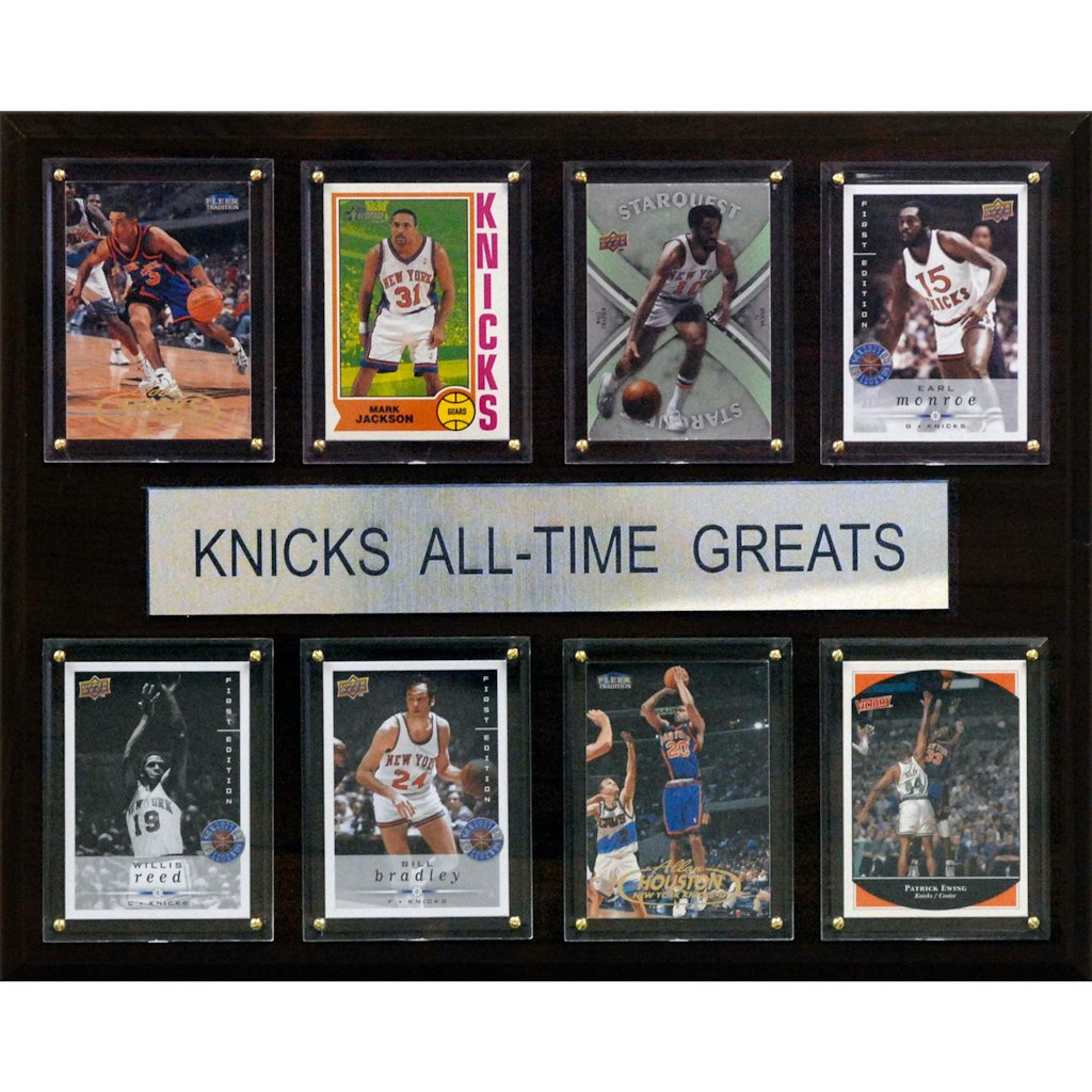 New York Knicks 12'' x 15'' All-Time Greats Plaque: $49.99 New York Knicks 12'' x 15'' All-Time Greats Plaque: $49.99
