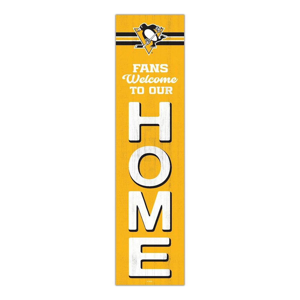 Pittsburgh Penguins 48-Inch Home Leaner Sign: $69.99 Pittsburgh Penguins 48-Inch Home Leaner Sign: $69.99