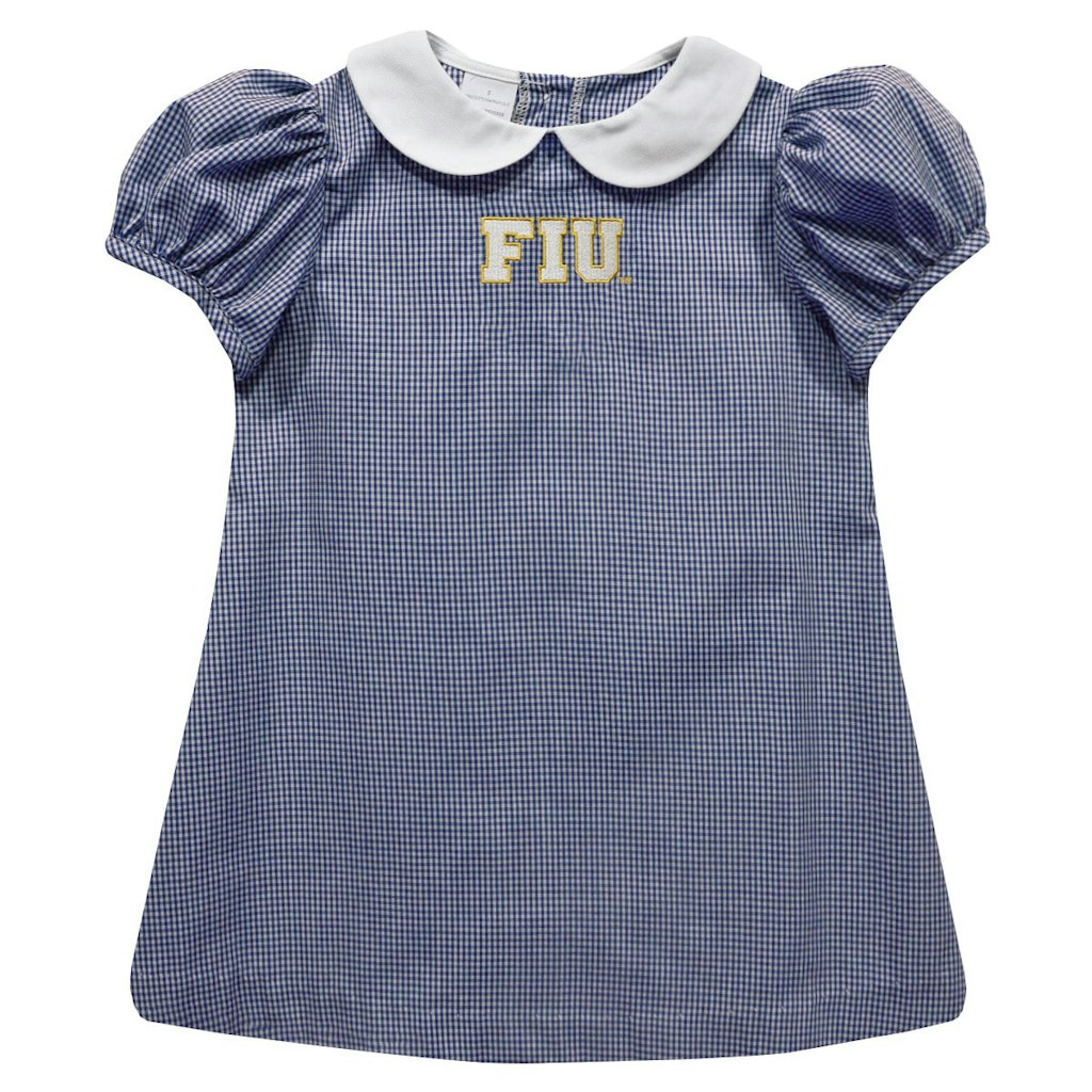 Vive La Fete Girls' Infant FIU Panthers Gingham Dress: $48.99