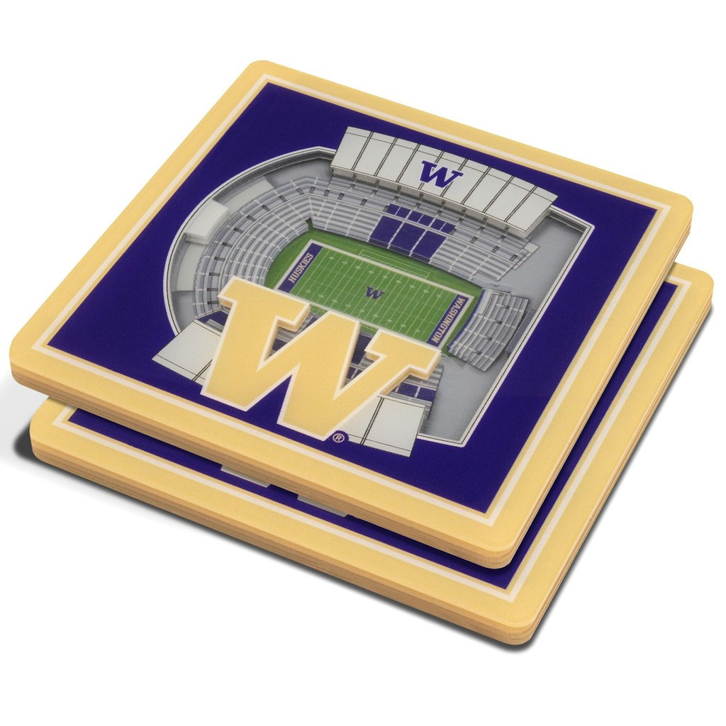 Washington Huskies 3D StadiumViews Coasters: $29.99 Washington Huskies 3D StadiumViews Coasters: $29.99