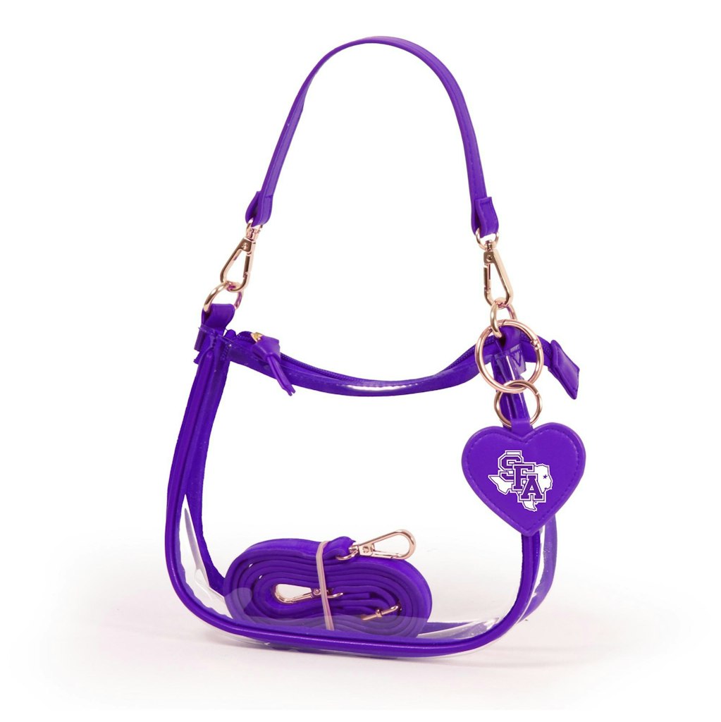 Stephen F Austin Lumberjacks Clara Purse with Heart Charm: $66.95 Stephen F Austin Lumberjacks Clara Purse with Heart Charm: $66.95