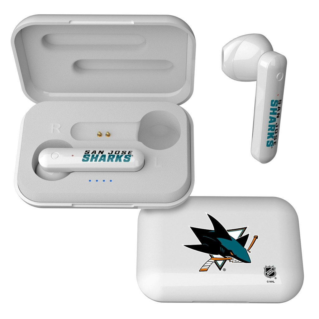 Keyscaper San Jose Sharks Wireless TWS Earbuds: $44.99 Keyscaper San Jose Sharks Wireless TWS Earbuds: $44.99