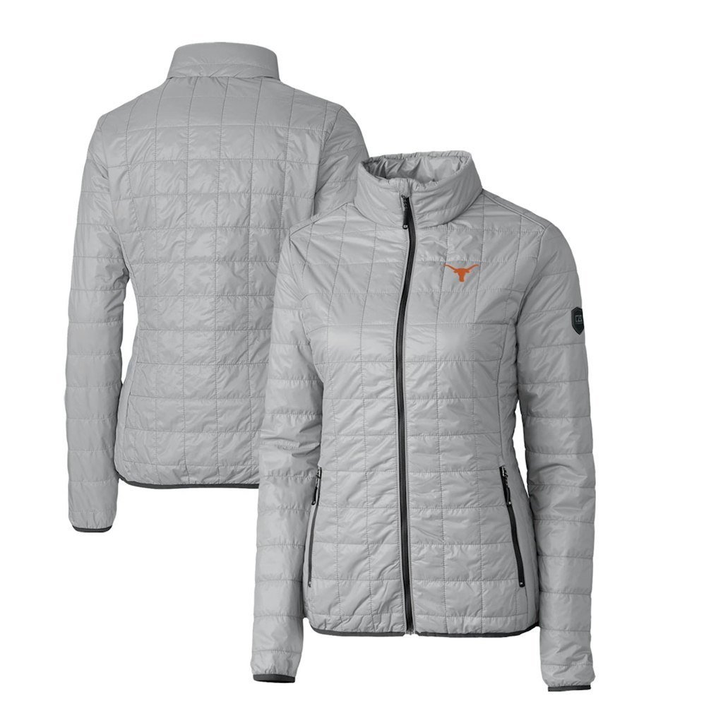 Cutter & Buck Texas Longhorns Women's Rainier Eco Insulated Puffer Full-Zip Jacket: $269.99