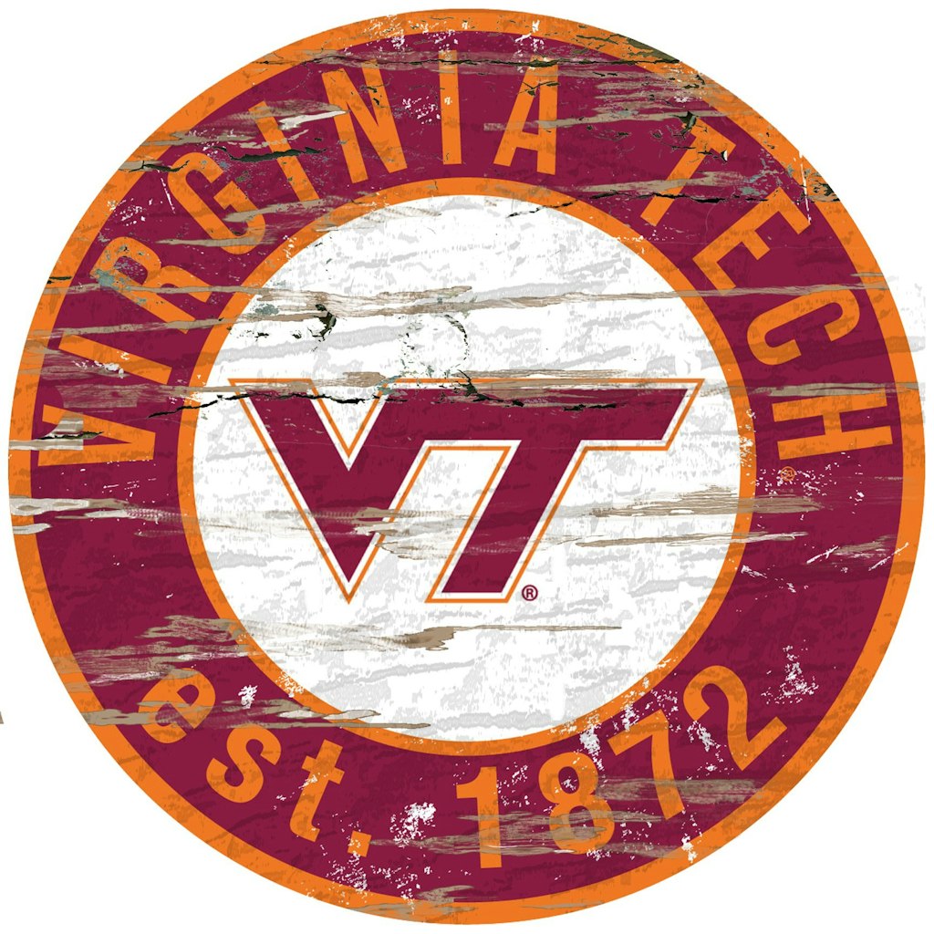 Virginia Tech Hokies 23.5-inch Round Sign: $59.99