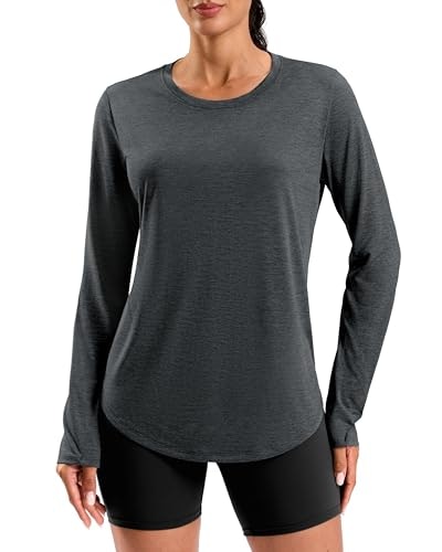 Women's Lightweight Quick-Dry Long-Sleeve UPF 50+ Workout Shirt: $12.34 Women's Lightweight Quick-Dry Long-Sleeve UPF 50+ Workout Shirt: $12.34