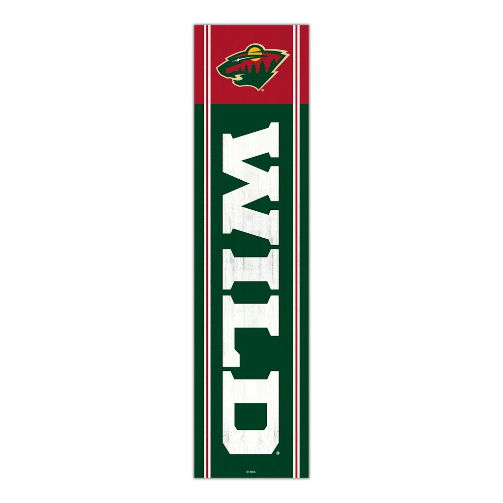 Minnesota Wild 48-Inch Team Name and Logo Leaner: $69.99