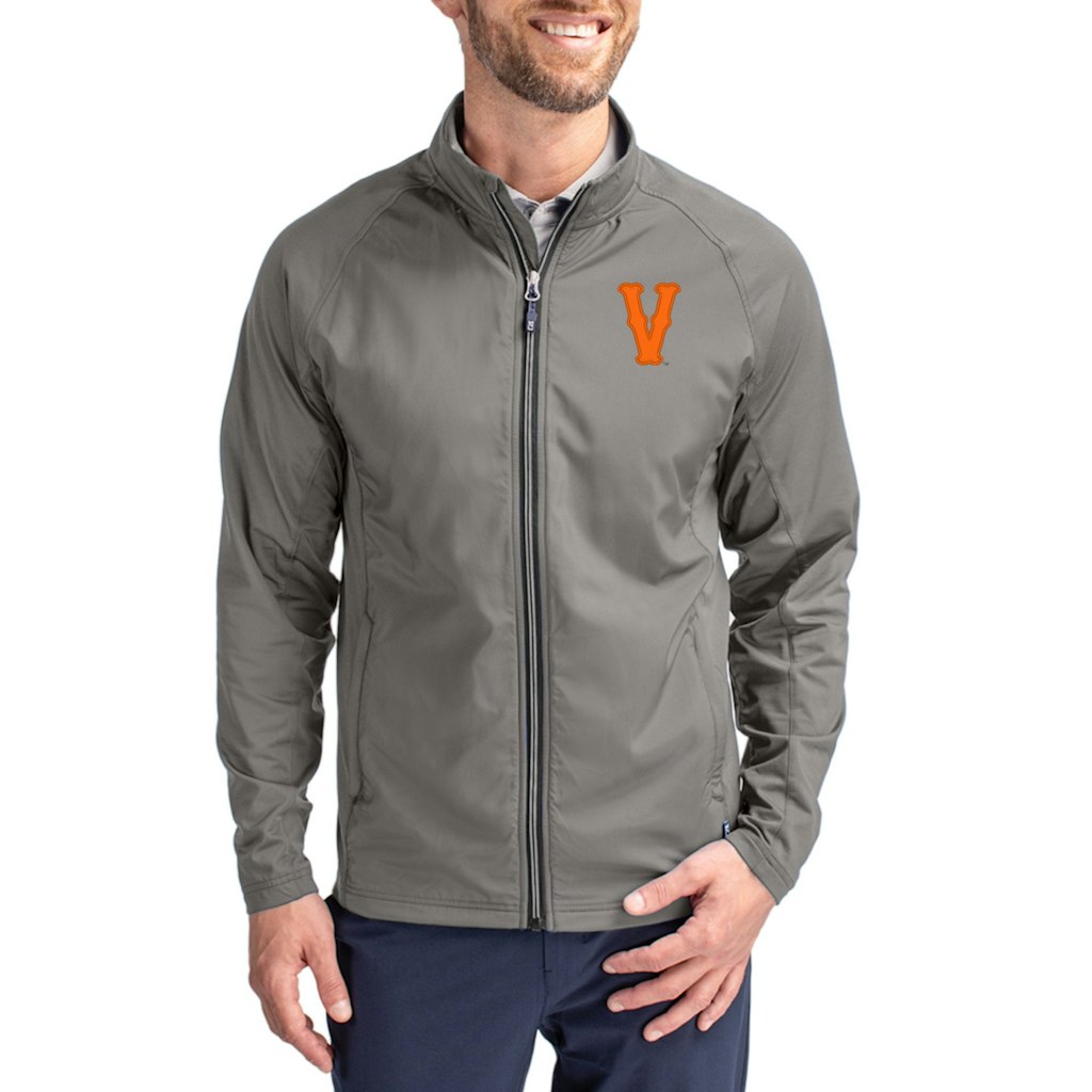Cutter & Buck Virginia Cavaliers Vault Logo Eco Knit Full-Zip Jacket: $109.99