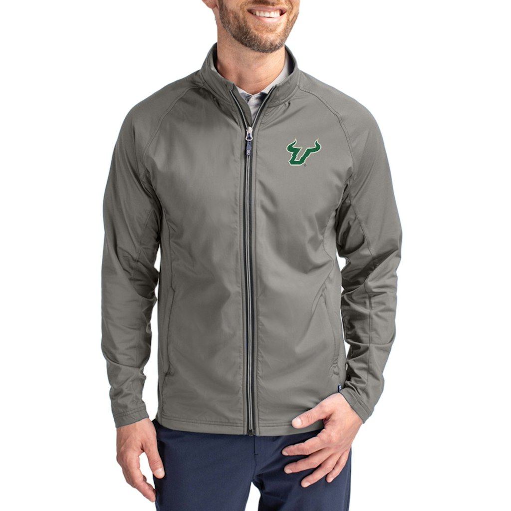 Cutter & Buck South Florida Bulls Adapt Eco Knit Raglan Full-Zip Jacket: $109.99 Cutter & Buck South Florida Bulls Adapt Eco Knit Raglan Full-Zip Jacket: $109.99