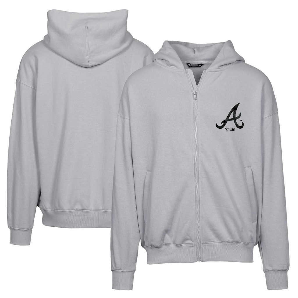 Men's Levelwear Atlanta Braves Uphill Digital Camo Full-Zip Hoodie: $129.99