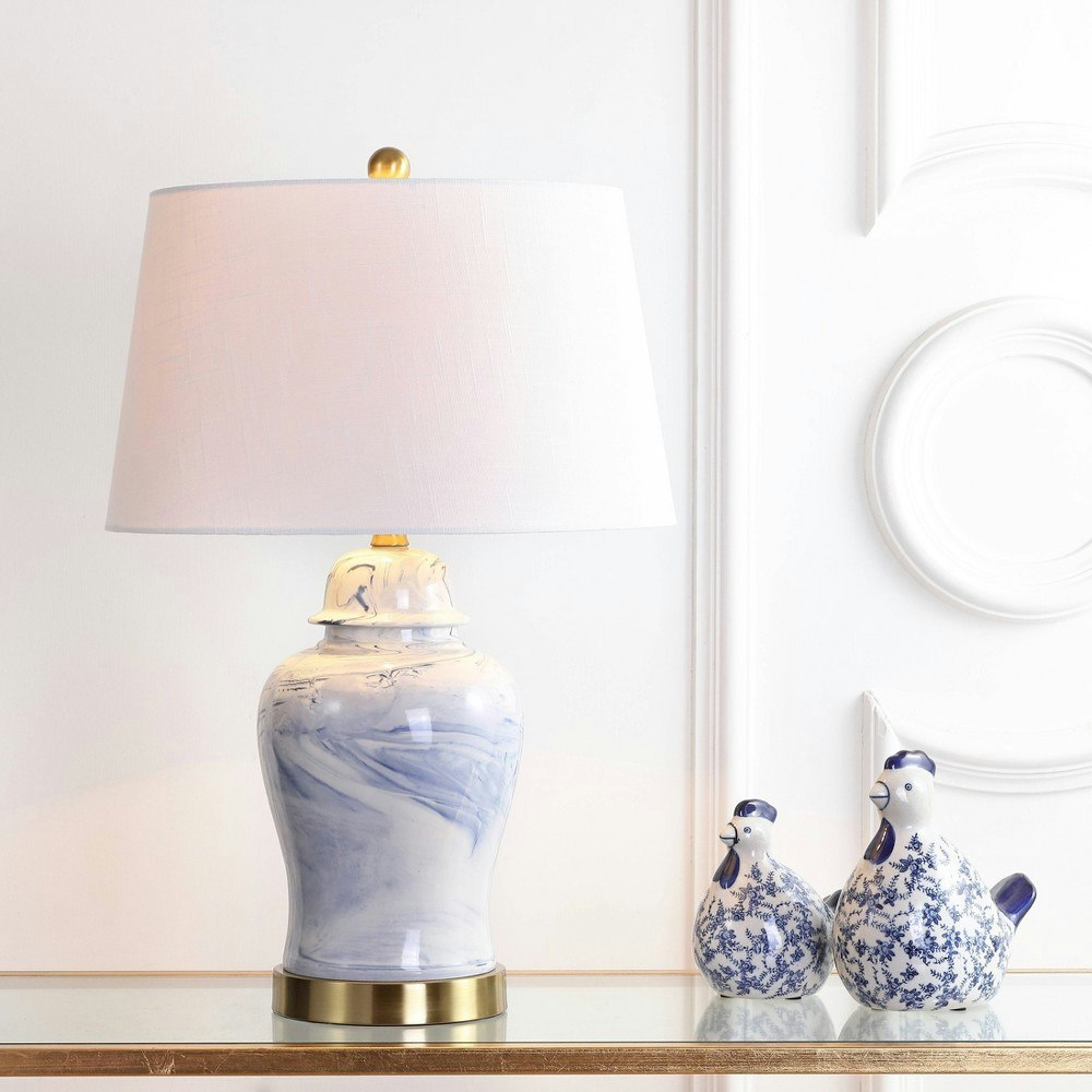 Jonathan Y 26-Inch Ceramic Wallace Table Lamp: $90.99