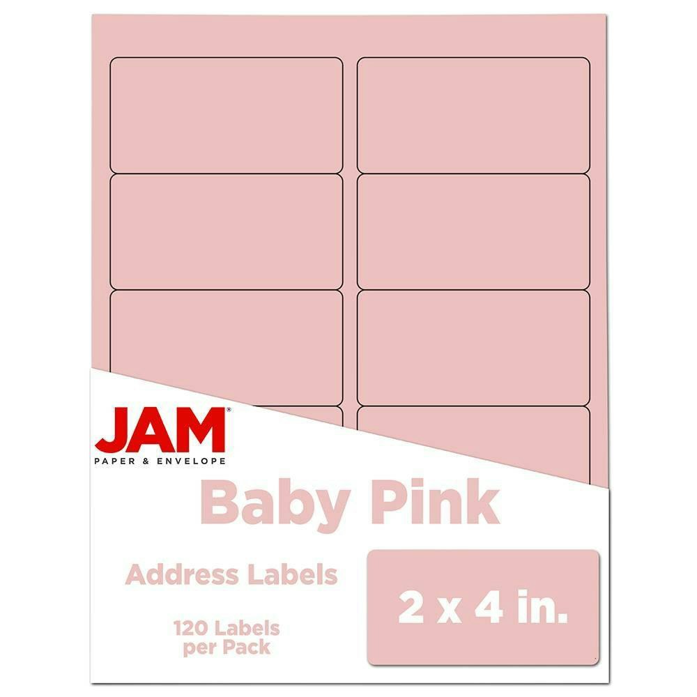 Jam Paper 2" x 4" Mailing Labels 120-Count: $12.99 Jam Paper 2" x 4" Mailing Labels 120-Count: $12.99