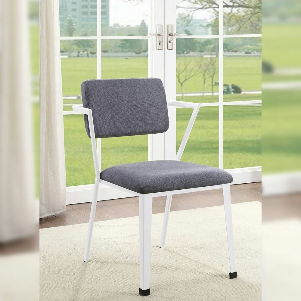 Acme Furniture Cargo 22-inch Fabric Dining Chair: $243.99 Acme Furniture Cargo 22-inch Fabric Dining Chair: $243.99