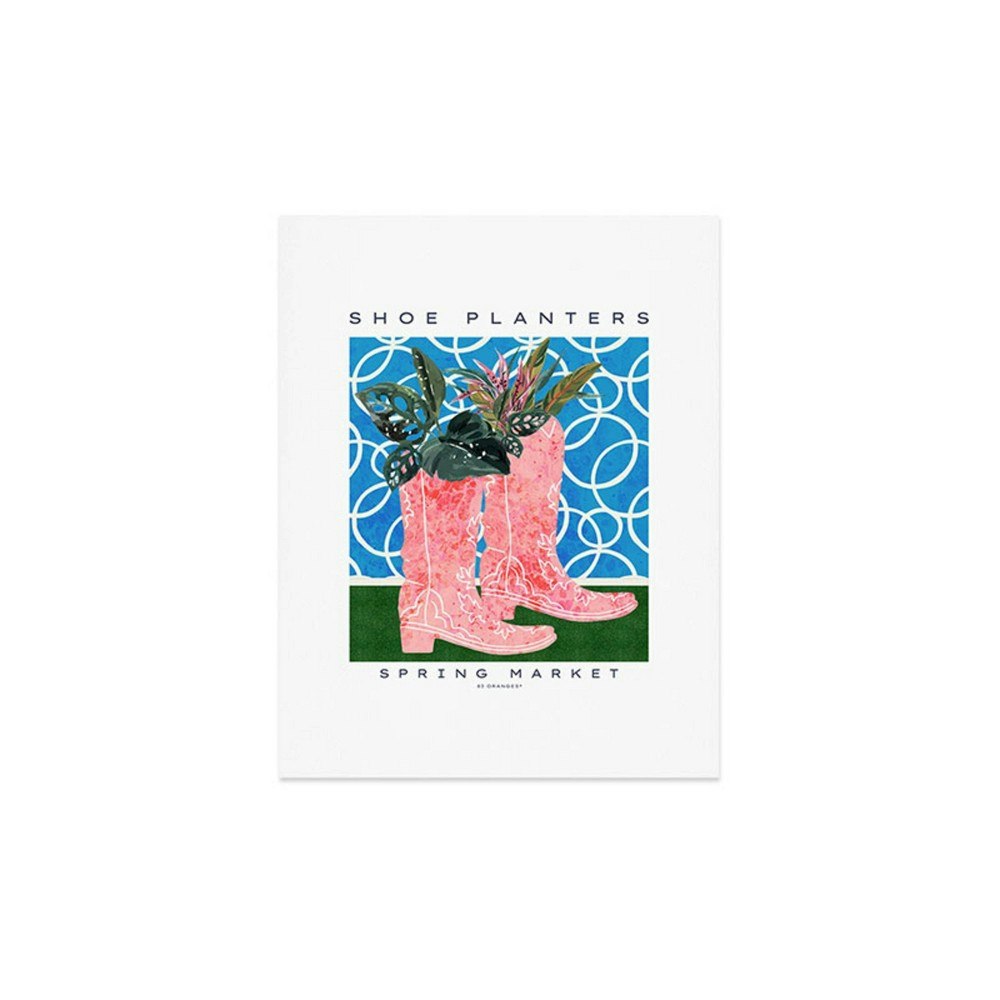 Deny Designs 11"x14" 83 Oranges Shoe Planters Art Print: $19.99 Deny Designs 11"x14" 83 Oranges Shoe Planters Art Print: $19.99