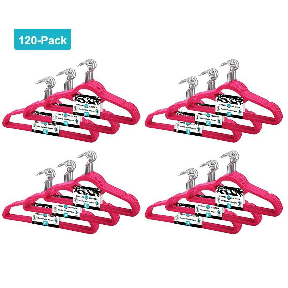 J&V Textiles 120-Count Velvet Non-Slip Hangers: $89.99 J&V Textiles 120-Count Velvet Non-Slip Hangers: $89.99