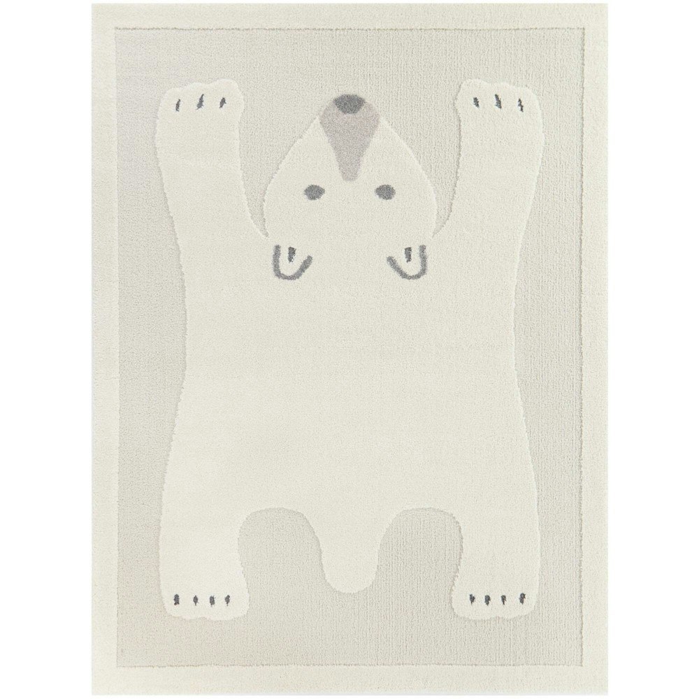5'3"x7' Polar Bear Kids' Rug: $184.99