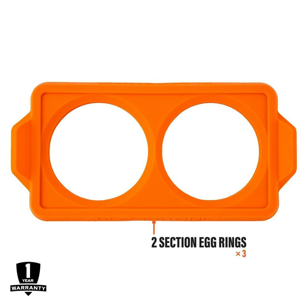 Blackstone 2-Section Egg Ring Tray: $18.79 Blackstone 2-Section Egg Ring Tray: $18.79