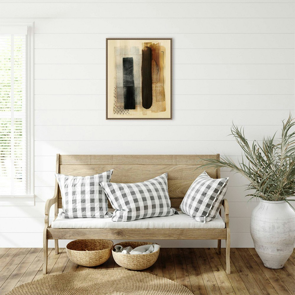 Amanti Art Burnt Toast I by Grace Popp Framed Canvas Wall Art Print: $109.99 Amanti Art Burnt Toast I by Grace Popp Framed Canvas Wall Art Print: $109.99