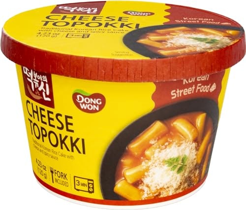 Dong Won Hot Cheese Topokki Cup 8-Pack: $26.29 Dong Won Hot Cheese Topokki Cup 8-Pack: $26.29