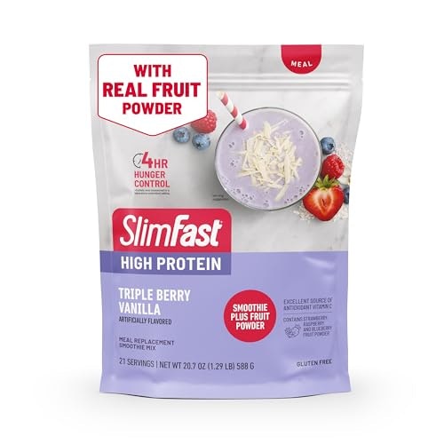 SlimFast High Protein Smoothie Mix 21-Serving Tub: $19.07 SlimFast High Protein Smoothie Mix 21-Serving Tub: $19.07