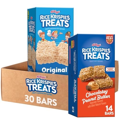 Rice Krispies Treats Crispy Marshmallow Squares 30-Bar Variety Pack: $11.93 Rice Krispies Treats Crispy Marshmallow Squares 30-Bar Variety Pack: $11.93