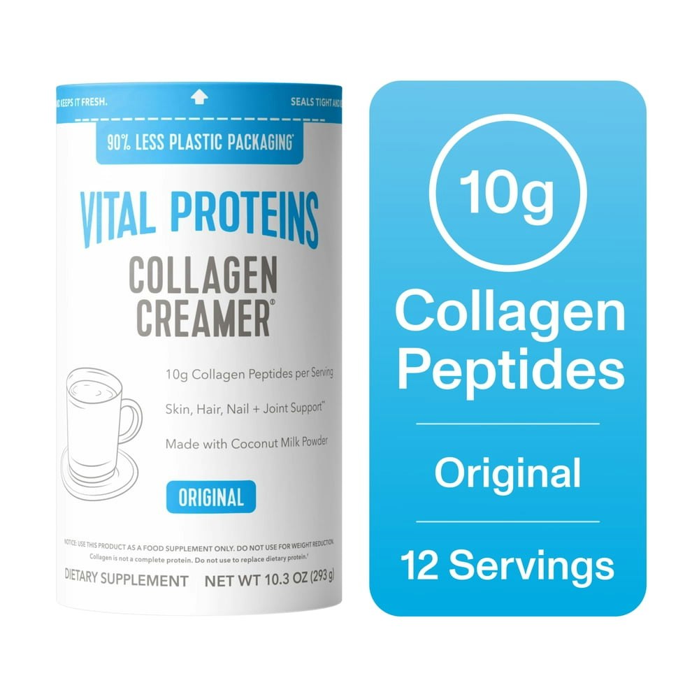 Vital Proteins Coconut Milk Collagen Creamer 10.3-oz. Tub: $25.99 Vital Proteins Coconut Milk Collagen Creamer 10.3-oz. Tub: $25.99