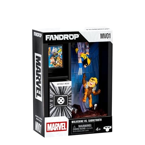 Fandrop Wolverine vs. Sabretooth Diorama Set: $7.70
