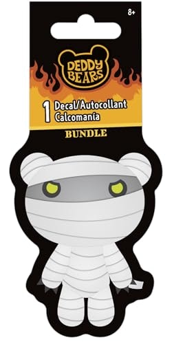 Deddy Bears White Vinyl Die-Cut Decal 4-Pack: $4.41