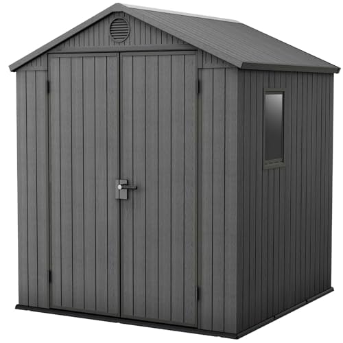 Keter Darwin 6x6-Foot All-Weather Storage Shed: $569.42 Keter Darwin 6x6-Foot All-Weather Storage Shed: $569.42
