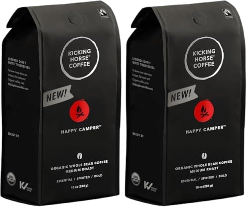 Kicking Horse Happy Camper Whole Bean Coffee 10-oz 2-Pack: $24.98 Kicking Horse Happy Camper Whole Bean Coffee 10-oz 2-Pack: $24.98