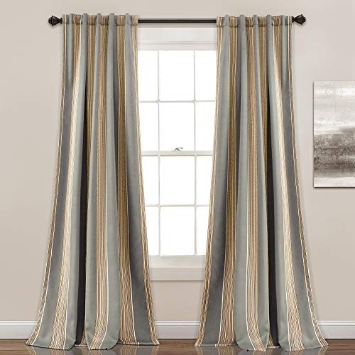 Lush Decor Julia Stripe Light Filtering Curtain Panel 2-Pack: $33.86 Lush Decor Julia Stripe Light Filtering Curtain Panel 2-Pack: $33.86